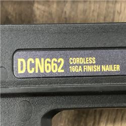 AS-IS DEWALT 20V MAX XR 16-Gauge Lithium-Ion Cordless Finish Nailer (Tool Only)