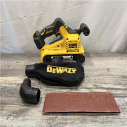 AS-IS DEWALT 20V MAX* XR Brushless Cordless Belt Sander (Tool-Only)
