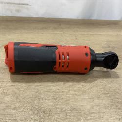 AS-IS Milwaukee 12V Lithium-Ion Cordless 3/8 in. Ratchet (Tool-Only)