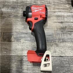 AS-IS Milwaukee FUEL 18V Lithium-Ion Brushless Cordless 1/4 in. Hex Impact Driver Kit