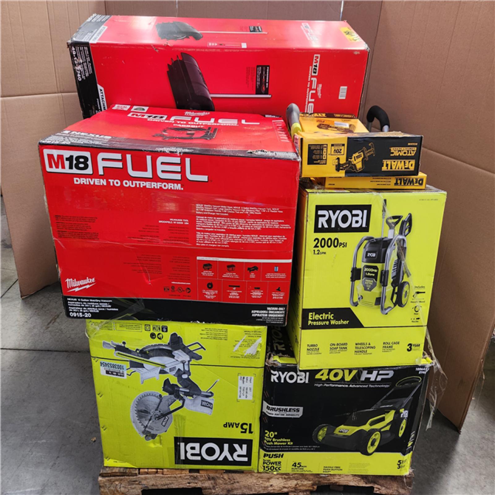 CALIFORNIA AS-IS TOOL PALLET