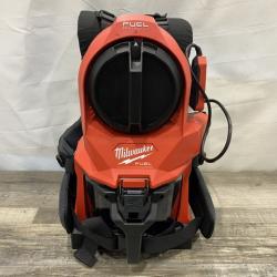 AS-IS Milwaukee FUEL 18-Volt Lithium-Ion Brushless Red HEPA Multisurface 1 Gal. Cordless 3-in-1 Backpack Vacuum (Vacuum-Only)