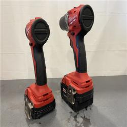 AS-IS - Milwaukee M18 18-Volt Lithium-Ion Brushless Cordless Compact Hammer Drill/Impact Combo Kit