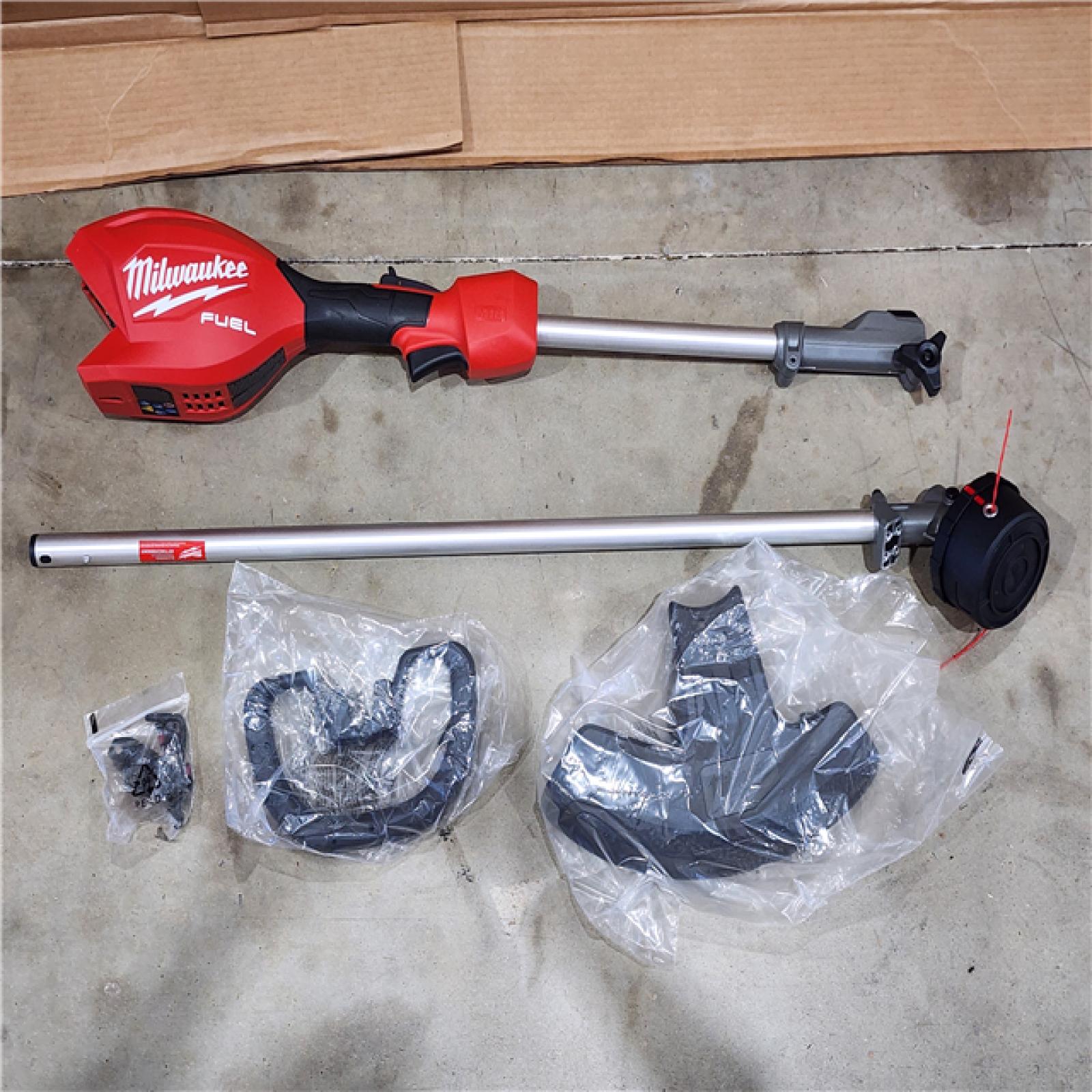 HOUSTON LOCATION - AS-IS M18 FUEL 18V 16 in. Brushless Cordless Battery Powered String Trimmer W/QUIK-LOK Attachment Capability & 8.0 Ah Battery