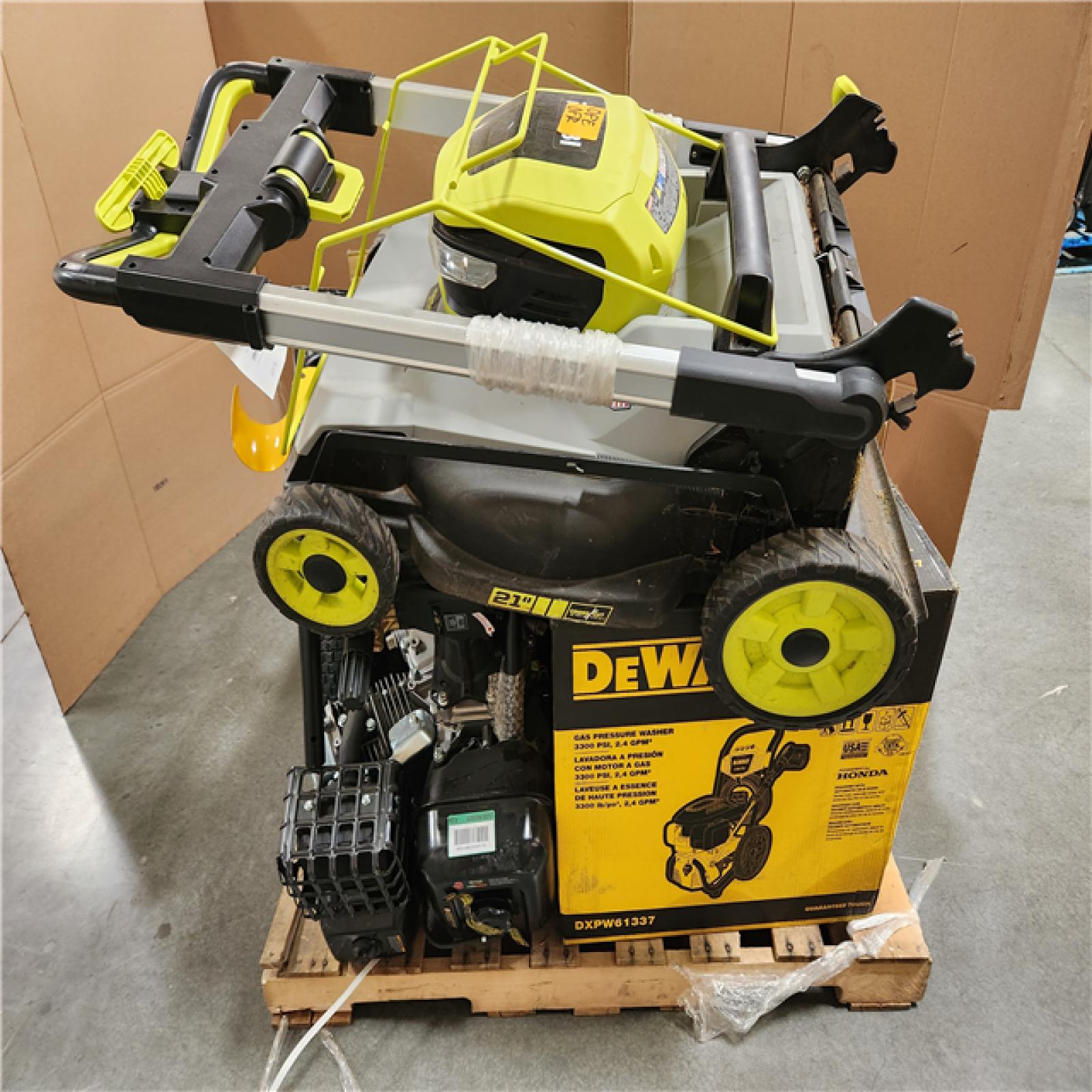 CALIFORNIA AS-IS OUTDOOR POWER EQUIPMENT