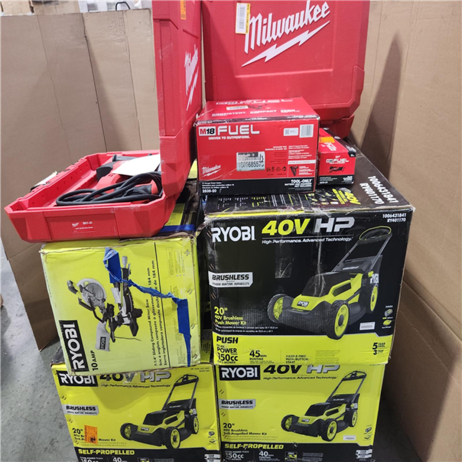 CALIFORNIA AS-IS TOOL PALLET