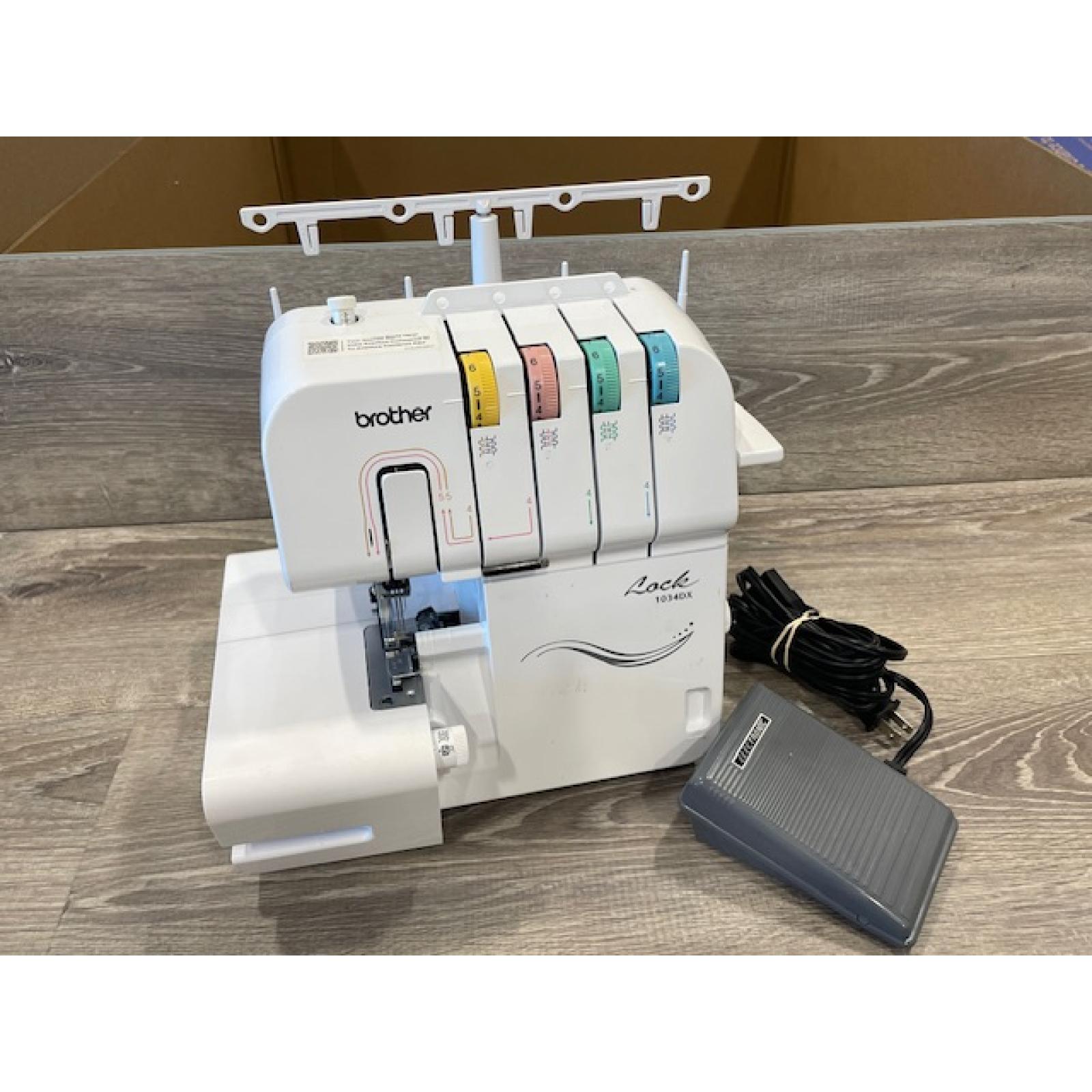 AS-IS Brother 1034DX 3/4 Thread Serger with Differential Feed