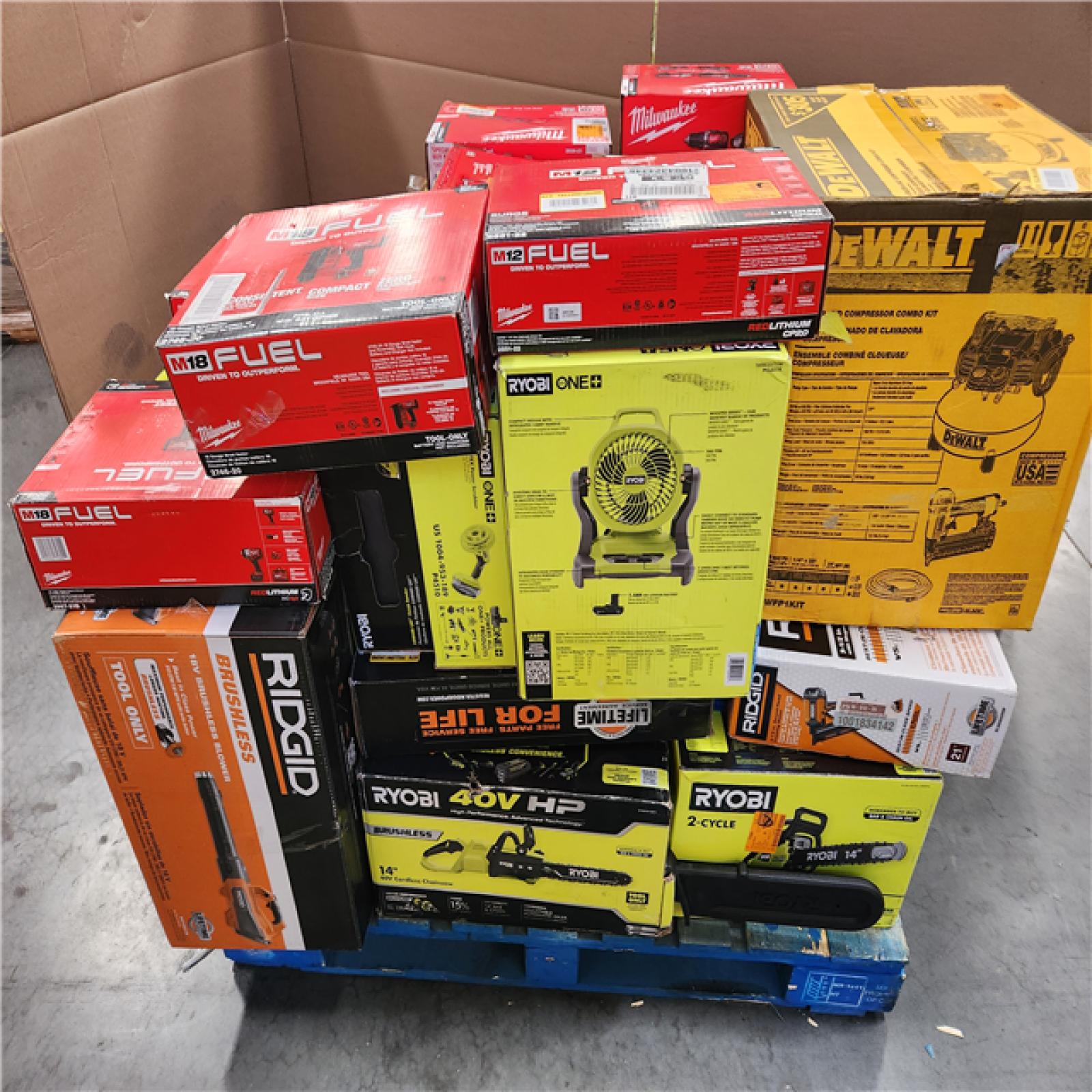 California AS-IS TOOL PALLET