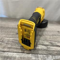 AS-IS DEWALT 20-Volt MAX Cordless Brushless 4-1/2 in. Angle Grinder with Slide Switch (Tool Only)