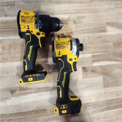 HOUSTON LOCATION - AS-IS DEWALT 2 TOOL COMBO KIT W/ (2) BATTERY & CHARGER