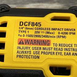 AS-IS DEWALT 20-Volt Maximum XR Cordless Brushless 1/4 in. 3-Speed Impact Driver (Tool-Only)