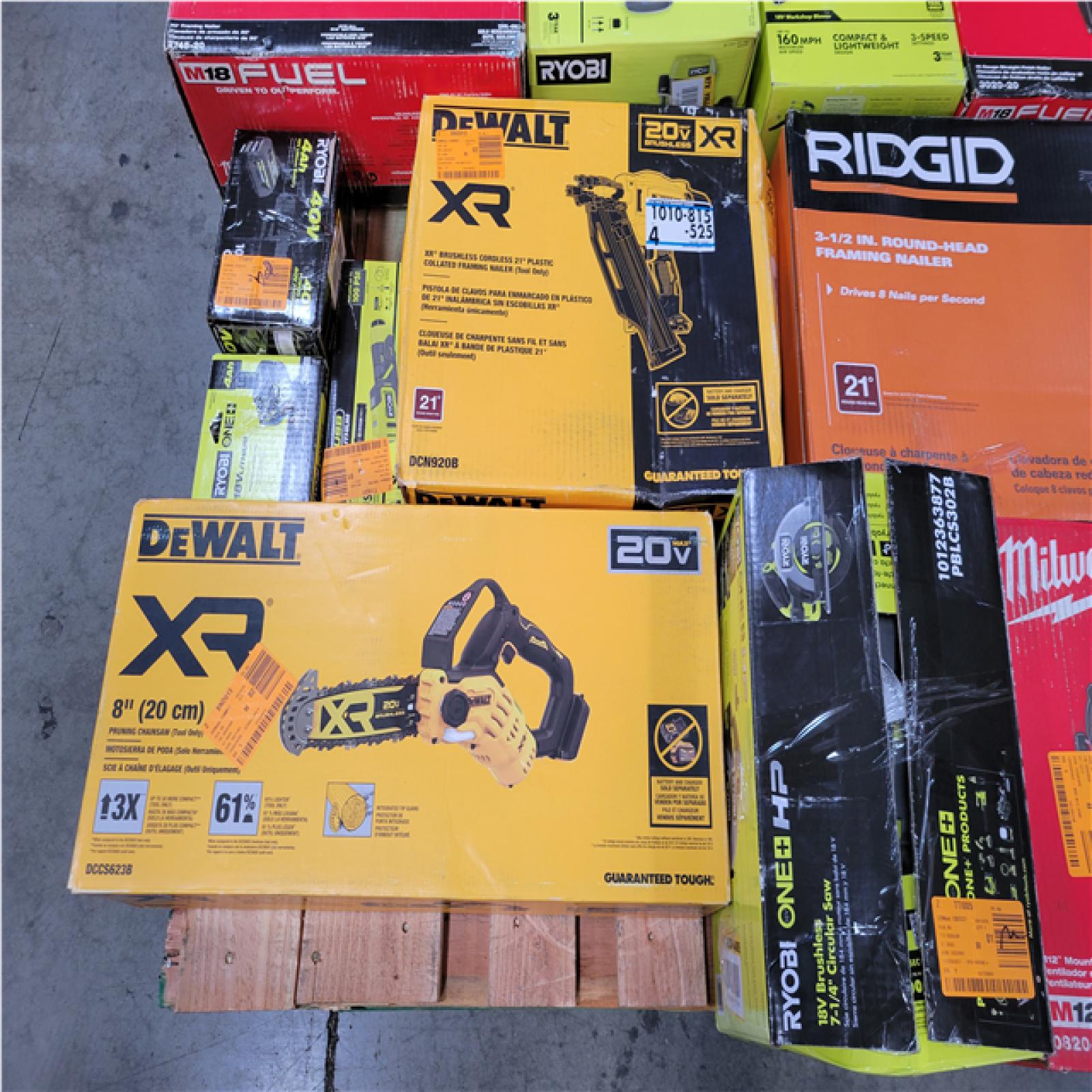 CALIFORNIA AS-IS TOOL PALLET