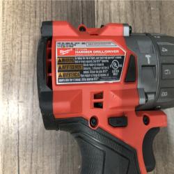 AS-IS Milwaukee FUEL 18V Lithium-Ion Brushless Cordless 1/2 in. Hammer Drill/Driver (Tool-Only)