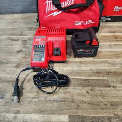 HOUSTON LOCATION - AS-IS Milwaukee M18 1/2 in. Cordless Brushless High Torque Impact Wrench Kit (Battery & Charger)