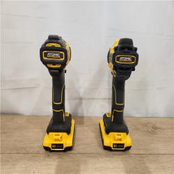 AS-IS- DEWALT ATOMIC 20-Volt MAX Lithium-Ion Cordless Combo (2-Tool) Kit