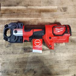 HOUSTON LOCATION - AS-IS (APPEARS LIKE NEW) M18 18-Volt Lithium-Ion Cordless FORCE LOGIC 600 MCM Crimper Kit W/(2) 2.0Ah Batteries, Charger, Hard Case