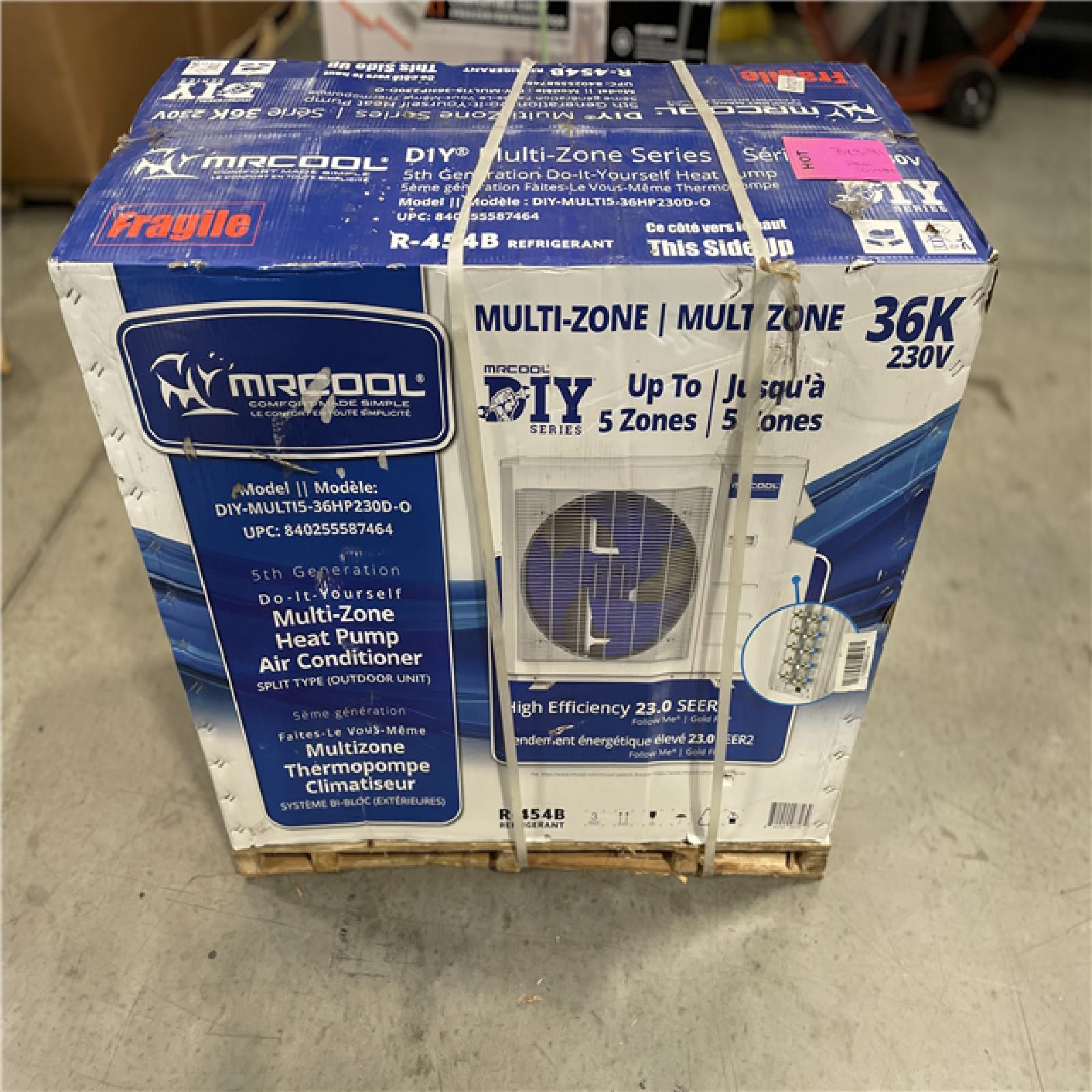 DALLAS LOCATION - MrCool 36000 BTU/H DIY 5th Gen Mini Split Condenser