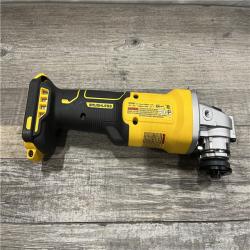 AS-IS DEWALT 20-Volt MAX Cordless Brushless 4-1/2 in. Angle Grinder with Slide Switch (Tool Only)