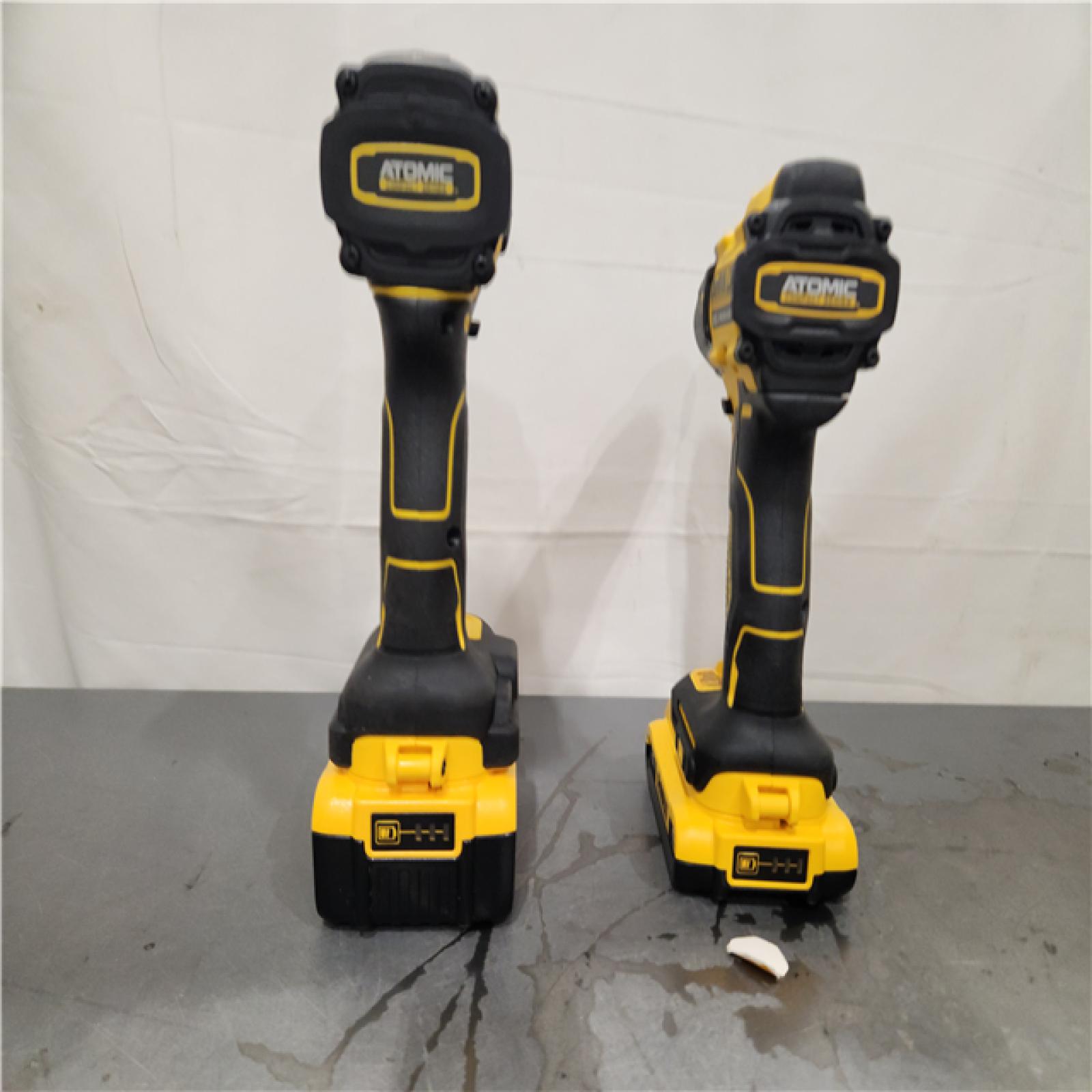 AS-IS- DeWalt 2-Tool Combo Kit W/ (2) BATTERY & CHARGER