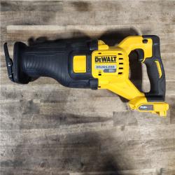 HOUSTON LOCATION - AS-IS FLEXVOLT 60V MAX Cordless Brushless Reciprocating Saw with (1) FLEXVOLT 9.0Ah Battery