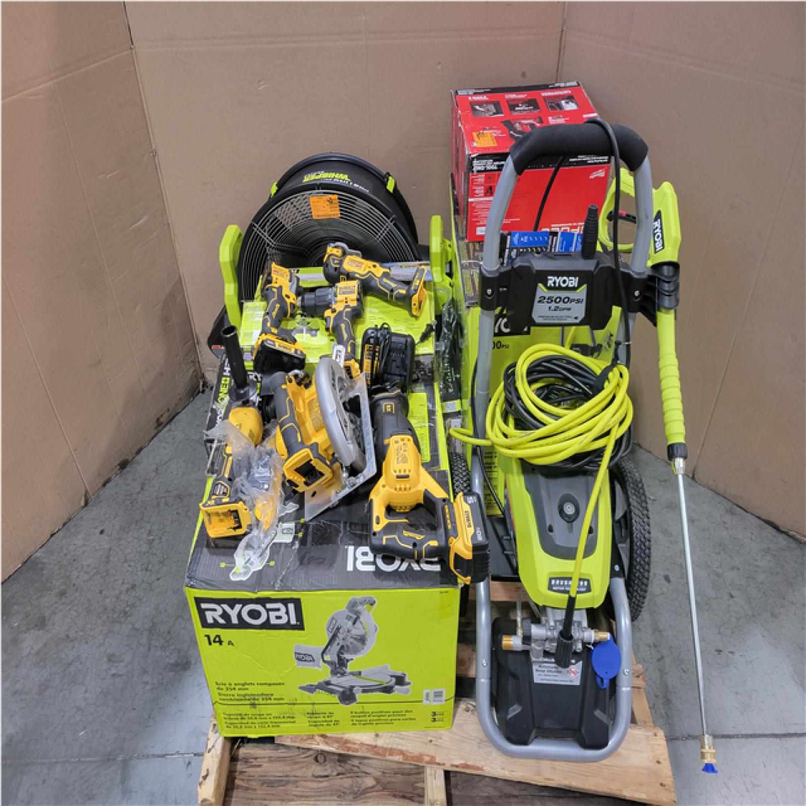 CALIFORNIA AS-IS TOOL PALLET