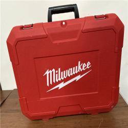 California AS-IS Milwaukee M18 Short Throw Press Tool Kit with Pex Crimp Jaws, Includes (2) Batteries, Charger & Hard Case, Appears in Like New Condition
