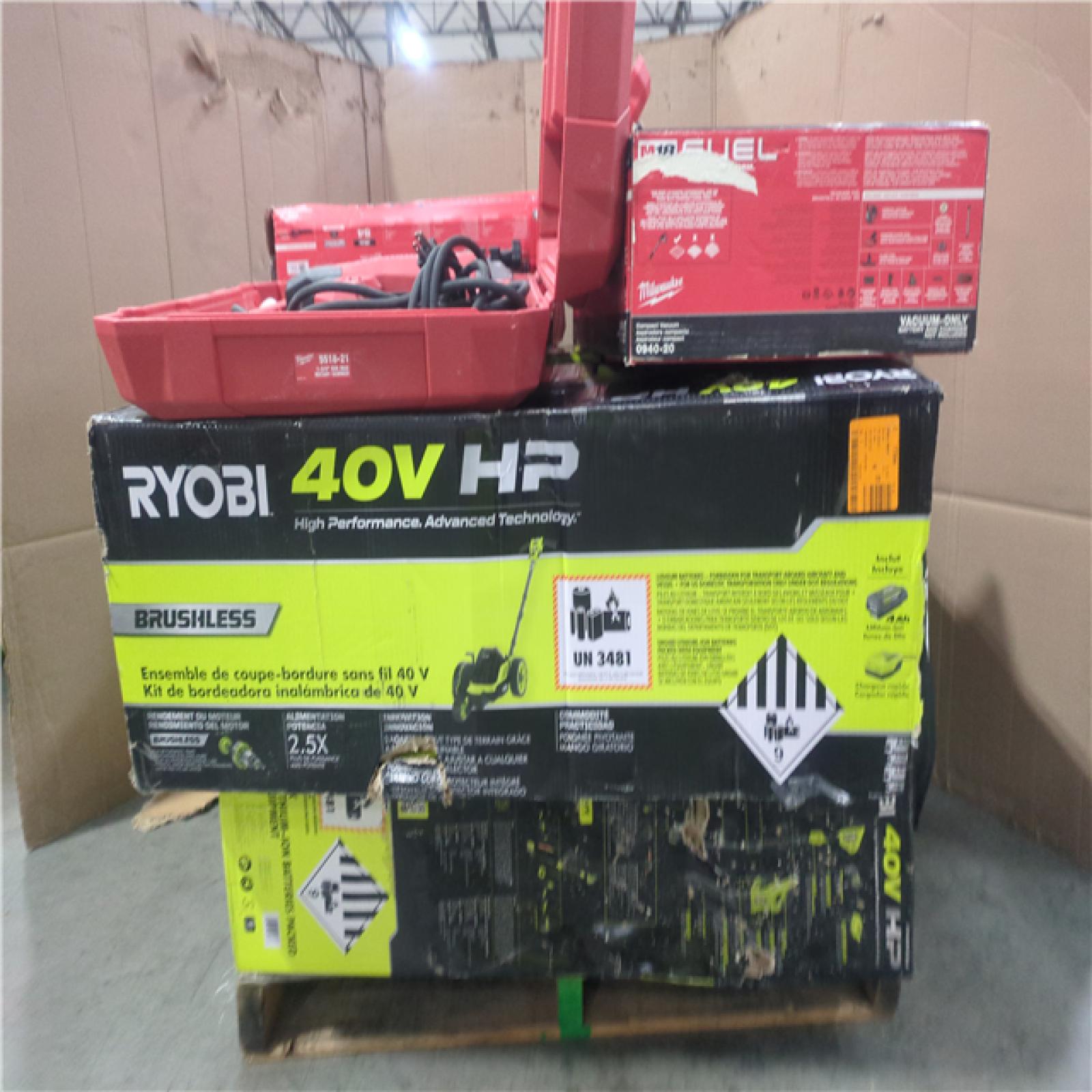 CALIFORNIA AS-IS TOOL PALLET