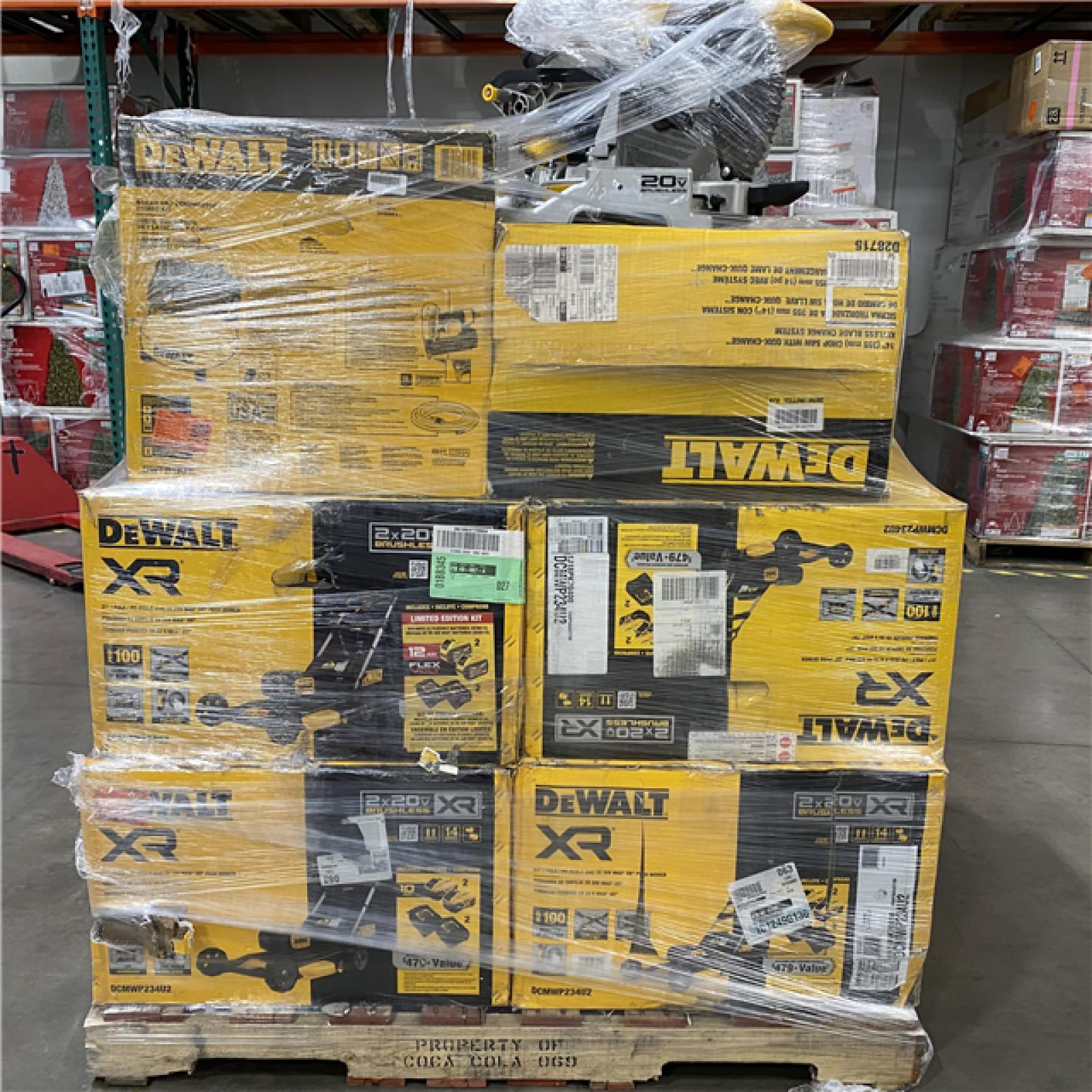 Dallas Location - As-Is DEWALT Tool Pallet