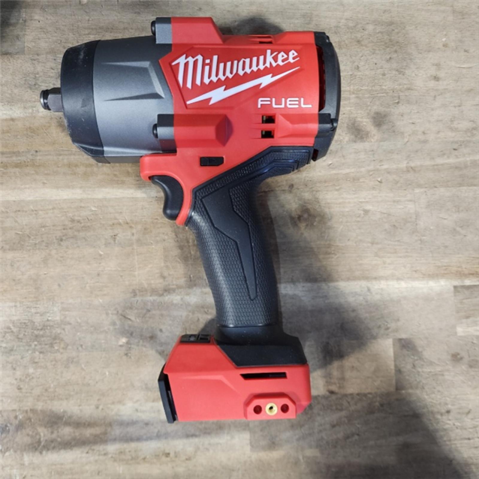 HOUSTON LOCATION - AS-IS Milwaukee M18 1/2 in. Cordless Brushless High Torque Impact Wrench Kit (Battery & Charger)
