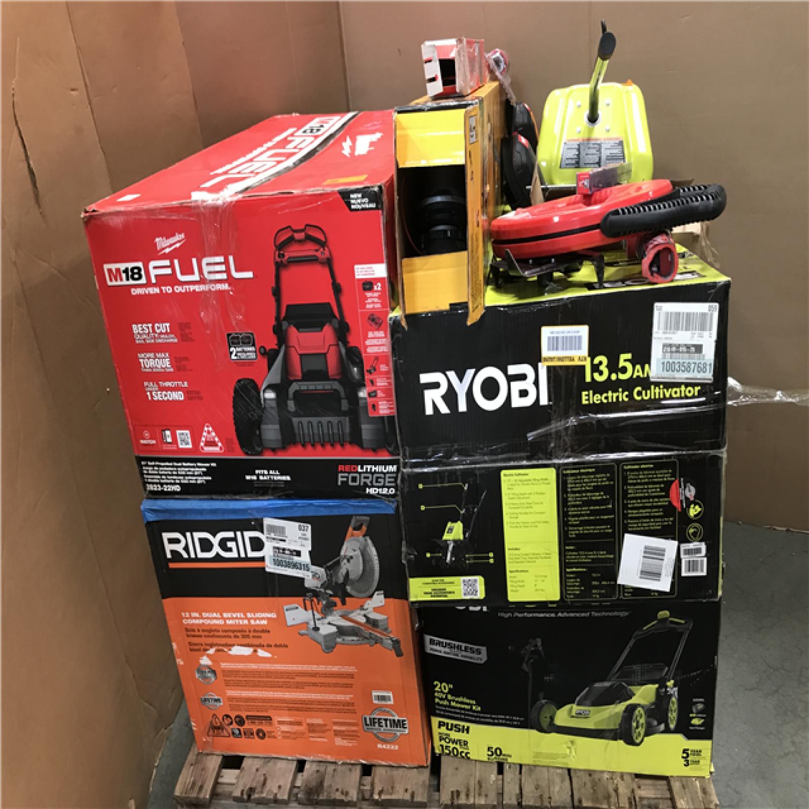 CALIFORNIA AS-IS TOOL PALLET