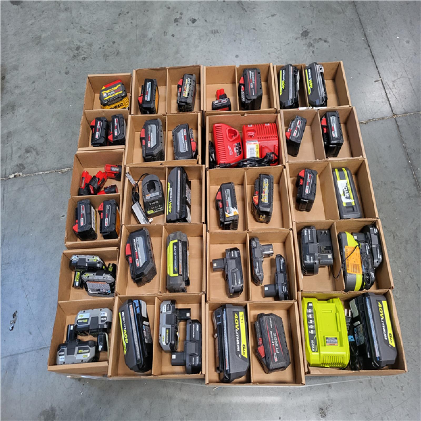 CALIFORNIA AS-IS BATTERY PALLET