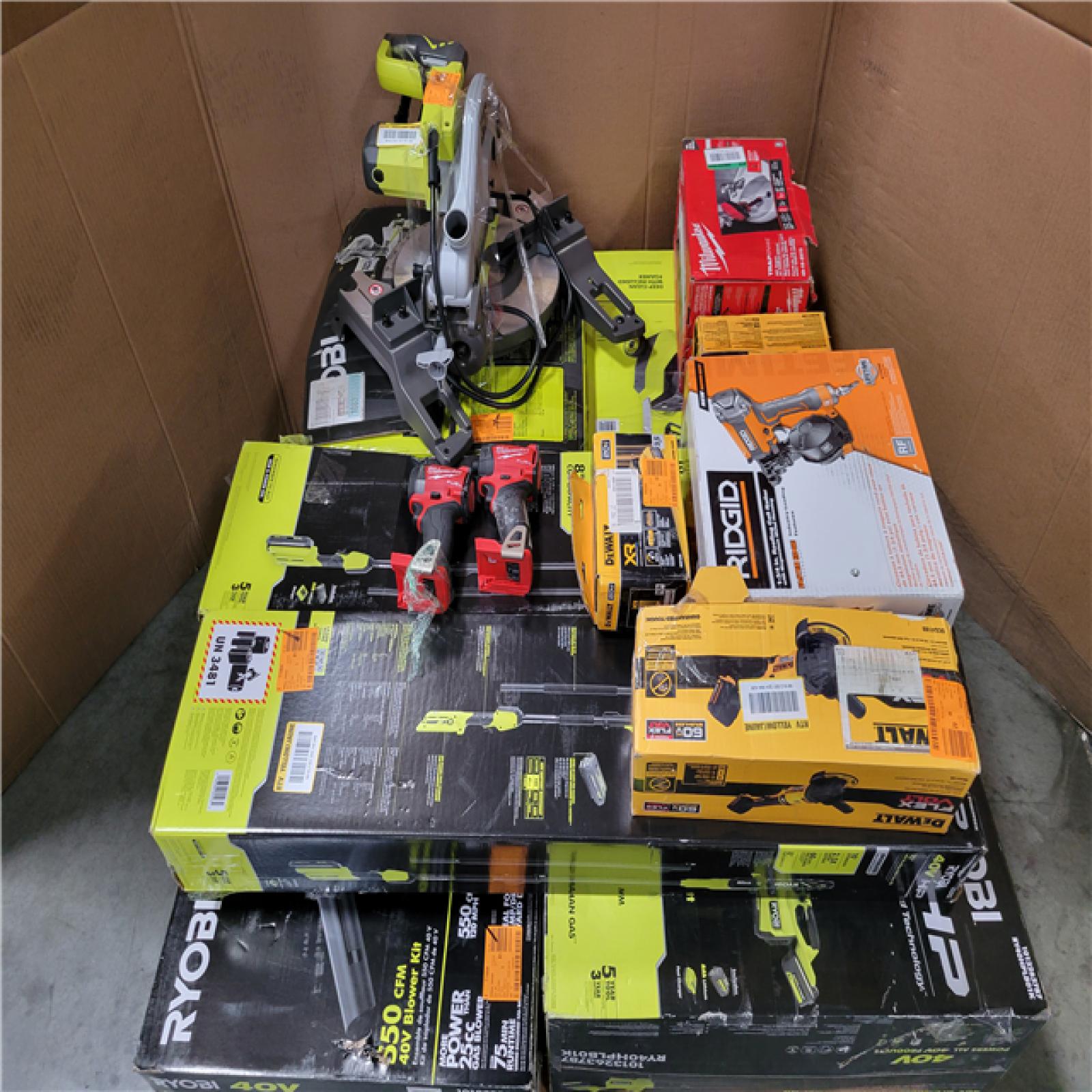CALIFORNIA AS-IS TOOL PALLET