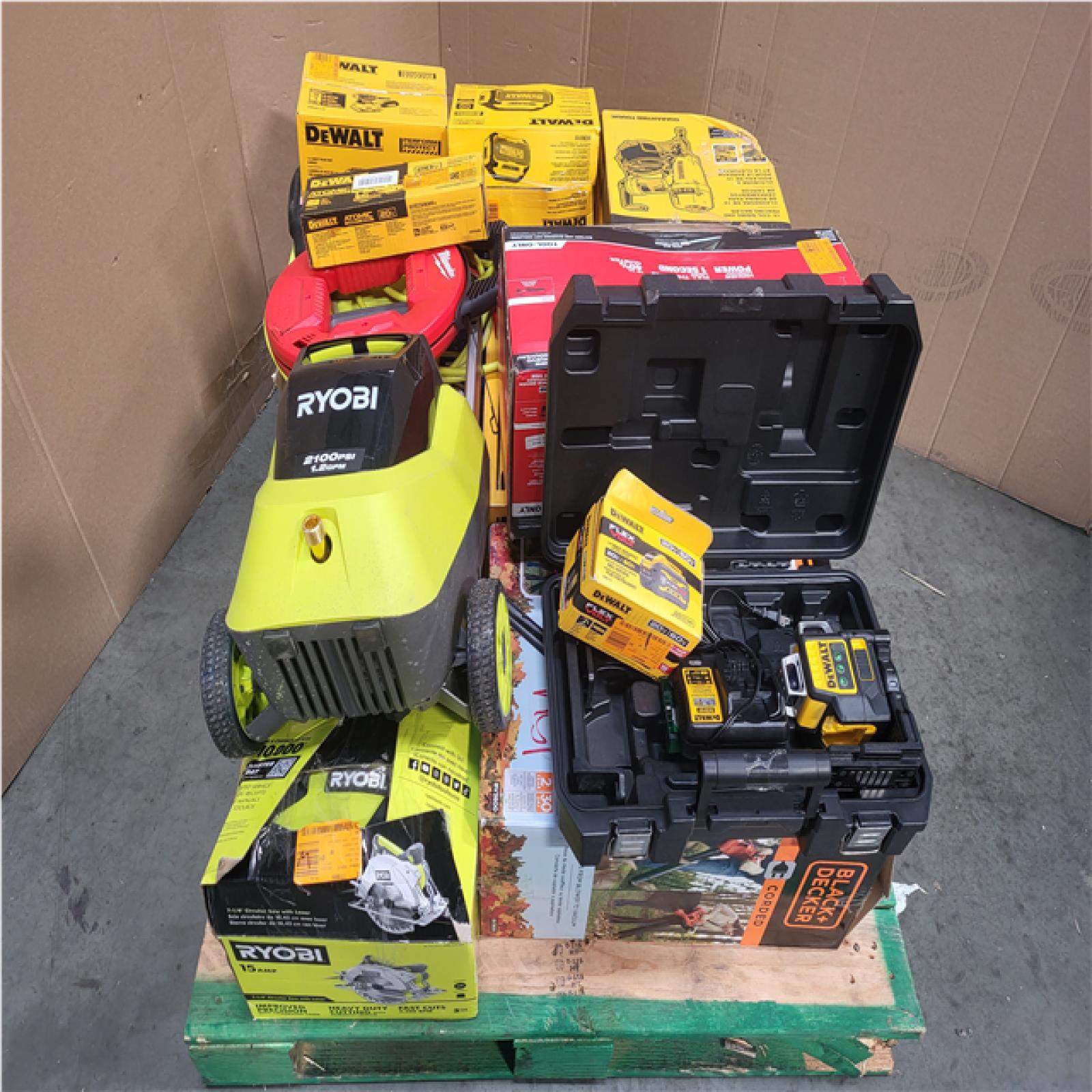 CALIFORNIA AS-IS TOOL PALLET