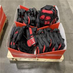 Dallas Location - NEW -  Milwaukee General Contractor Work Waist Tool Belt with Suspension Rig(Lot Of 12)