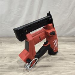 AS-IS MILWAUKEE FUEL 18V Cordless 18-Gauge 1/4 in. Narrow Crown Stapler (Tool-Only)