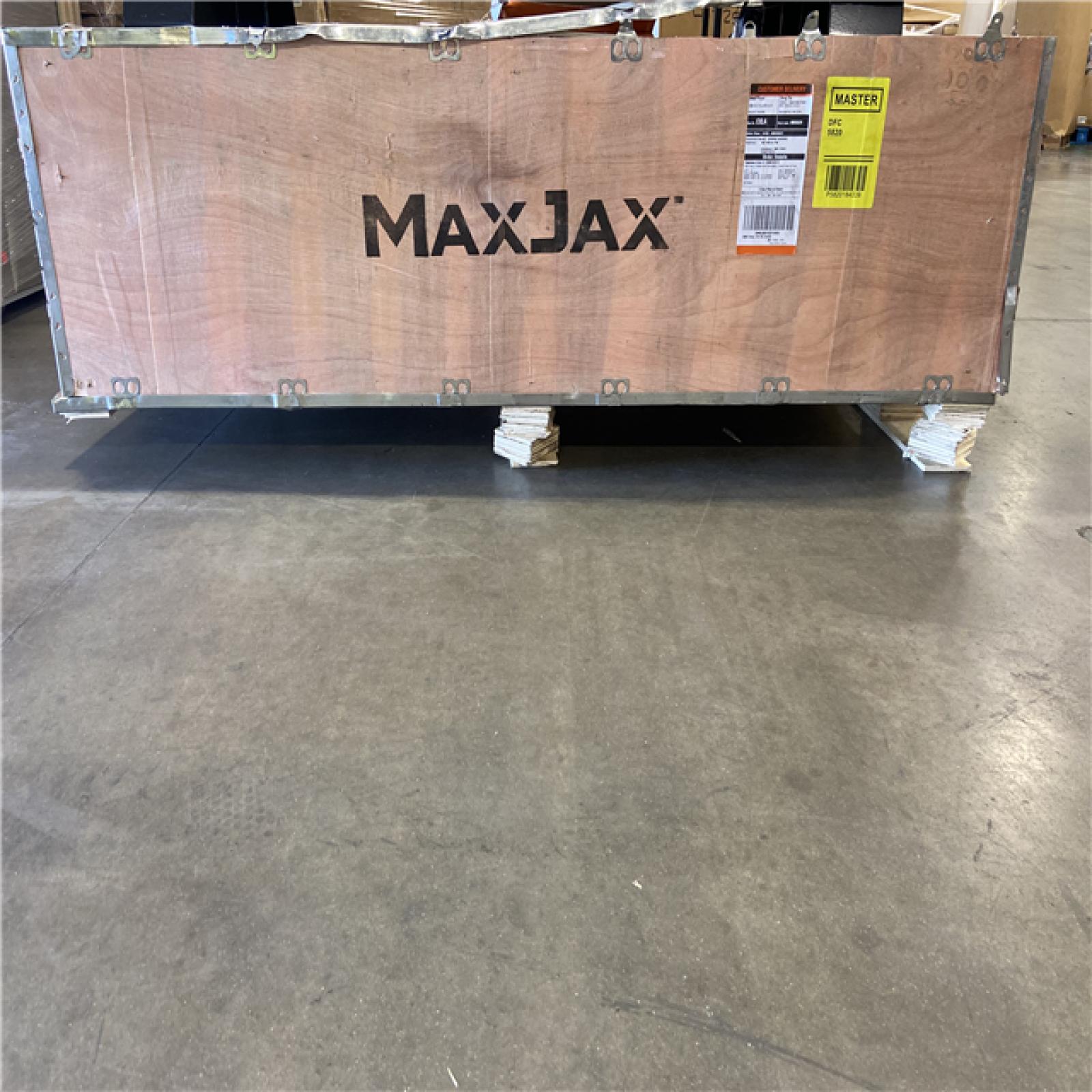DALLAS LOCATION - MAX JAX MK7 Symmetric Portable 2 Post Car Lift with 7,000 lbs. Weight Capacity and 110V Power Unit Included
