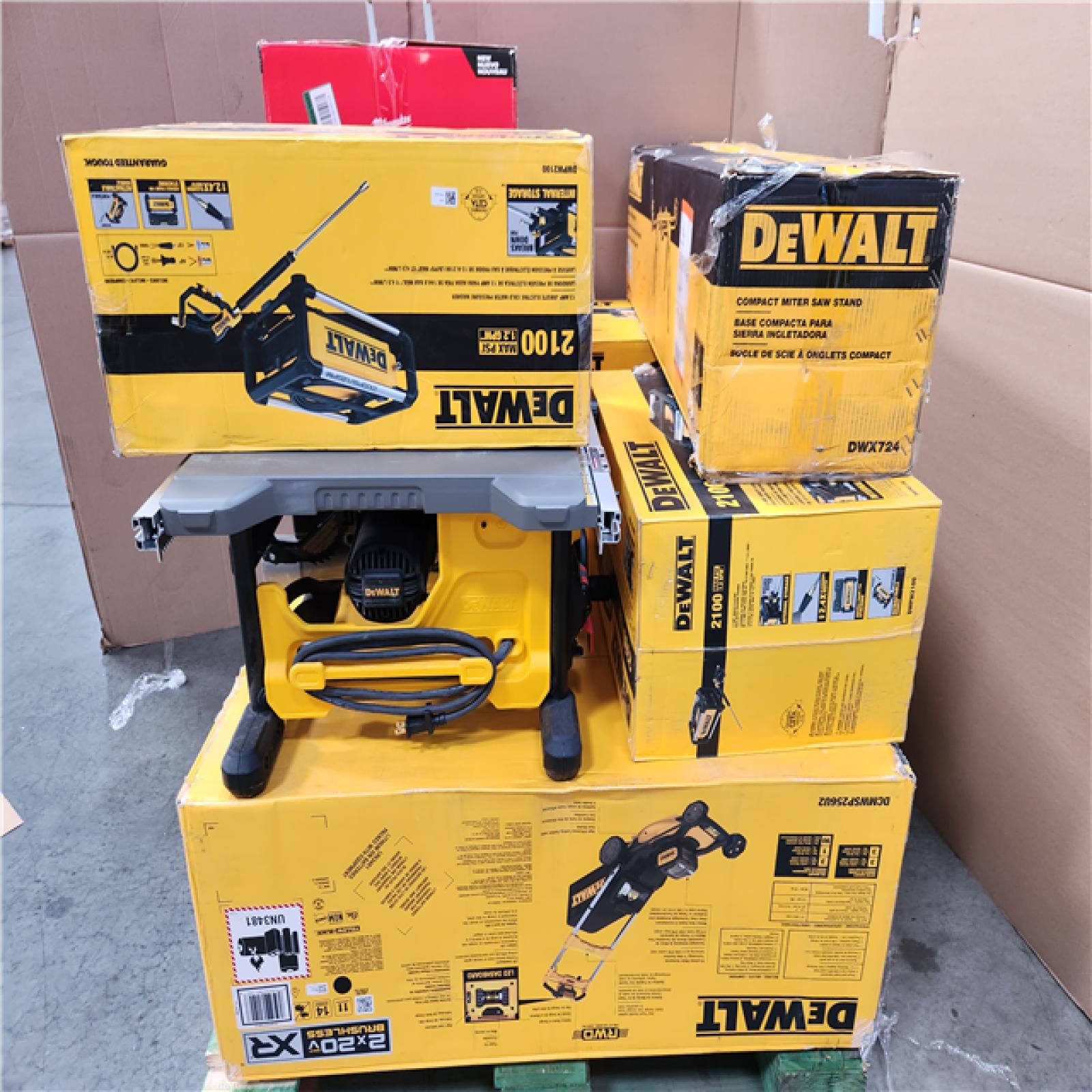 CALIFORNIA AS-IS TOOL PALLET