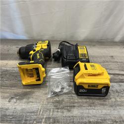 AS-IS DEWALT ATOMIC 20V Lithium-Ion Cordless 1/2 in. Hammer Drill Kit