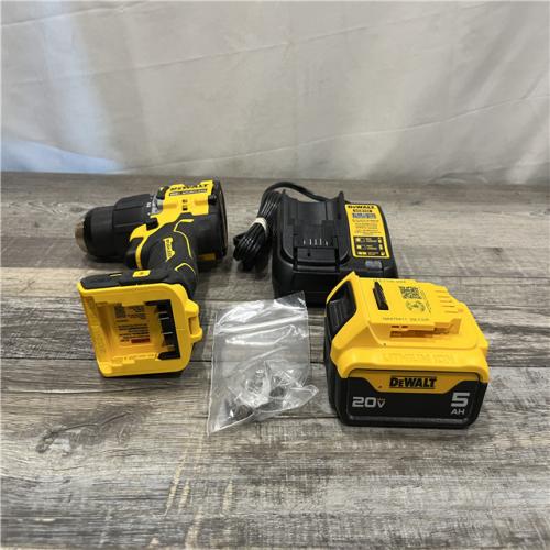 AS-IS DEWALT ATOMIC 20V Lithium-Ion Cordless 1/2 in. Hammer Drill Kit