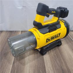 AS-IS DEWALT FLEXVOLT 60V MAX 160 MPH 760 CFM Brushless Cordless Battery Powered Blower Kit W/ (1) FLEXVOLT 4 Ah Battery and Charger