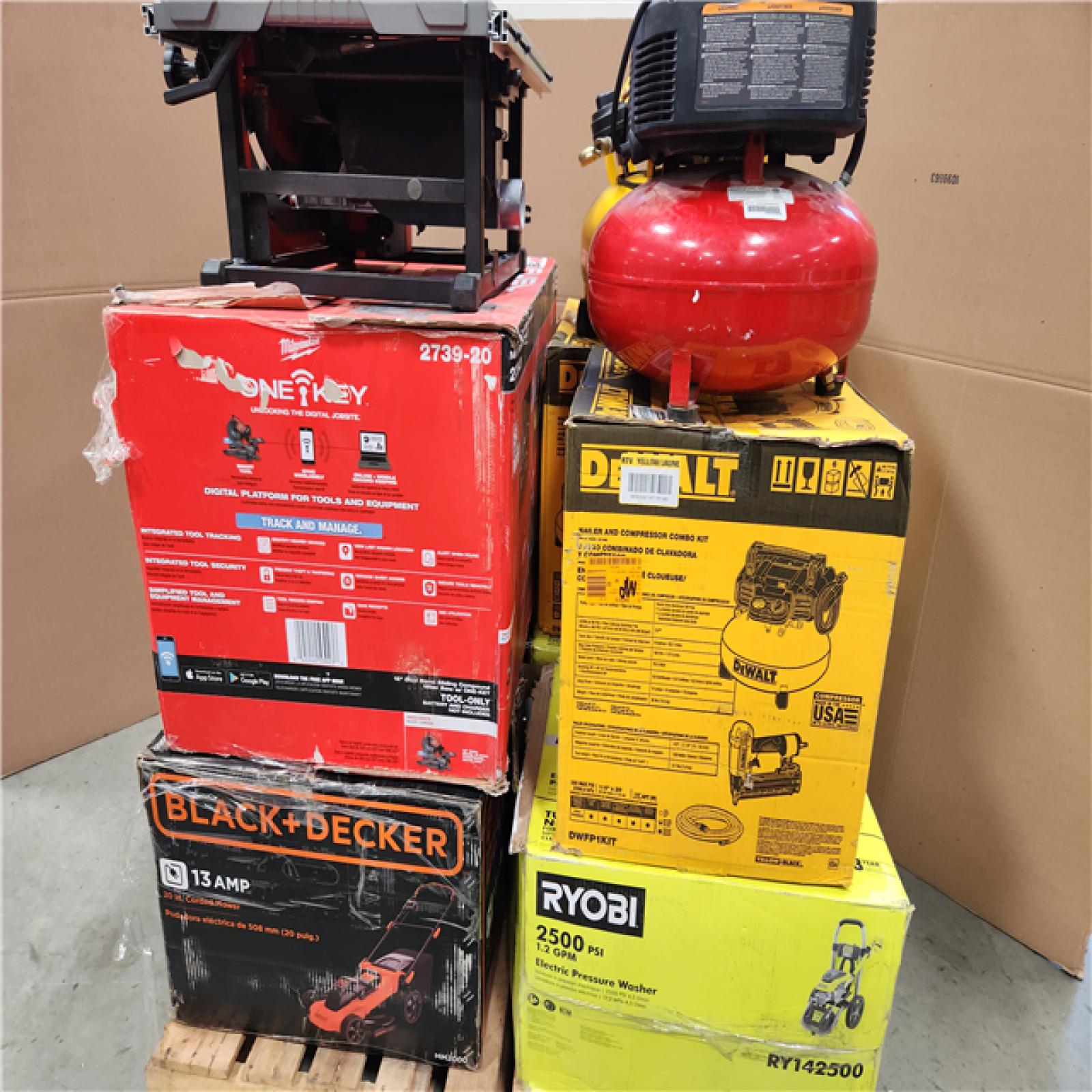 CALIFORNIA AS-IS TOOL PALLET