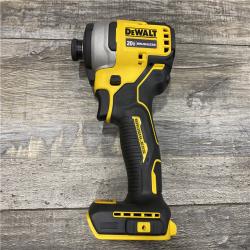 AS-IS DEWALT Atomic 20V Max Lithium-Ion Brushless Cordless Compact 1/4 in. Impact Driver Kit