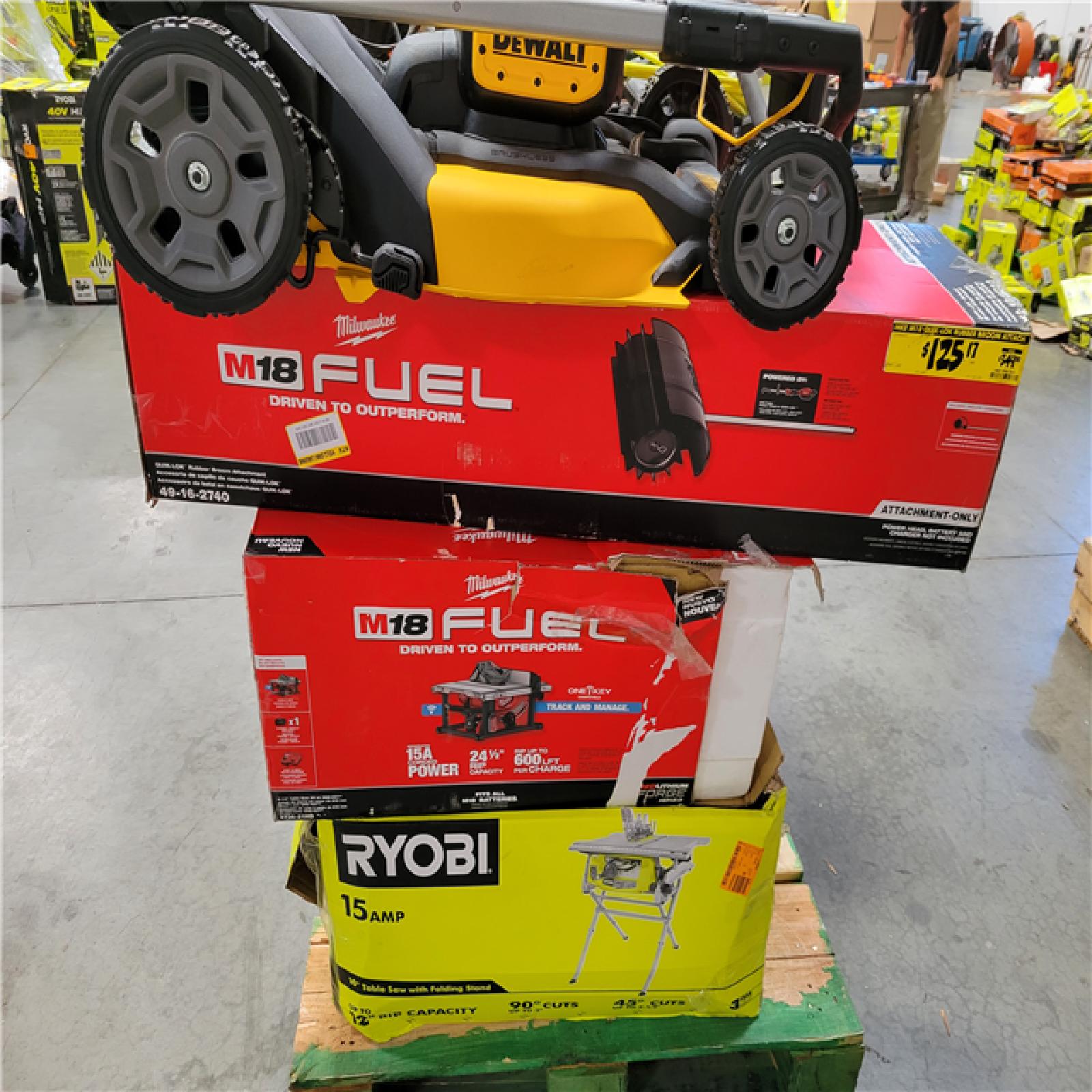 CALIFORNIA AS-IS TOOL PALLET