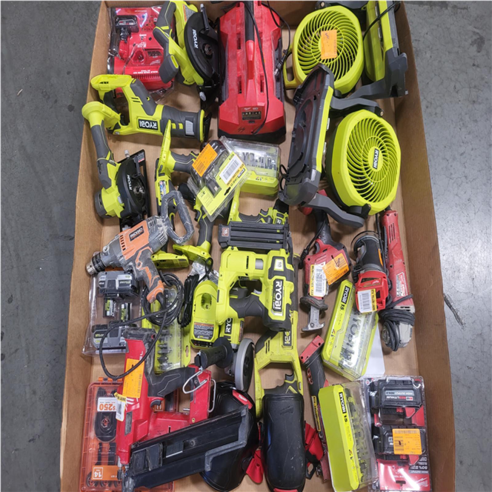 CALIFORNIA AS-IS TOOL PALLET