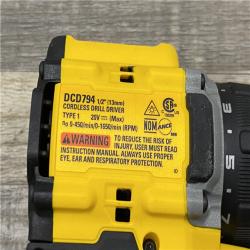 AS-IS DEWALT ATOMIC 20-Volt MAX Lithium-Ion Cordless Combo (2-Tool) Kit