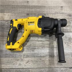 AS-IS DEWALT 20V MAX Cordless Brushless 1 in. SDS Plus D-Handle Concrete and Masonry Rotary Hammer (Tool Only)