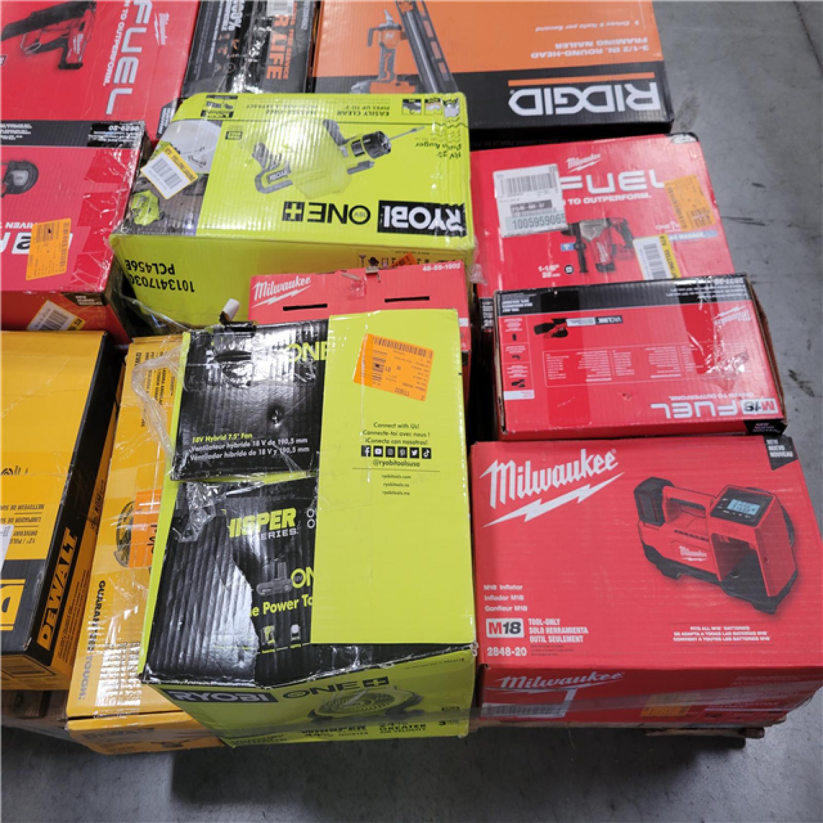 CALIFORNIA AS-IS TOOL PALLET