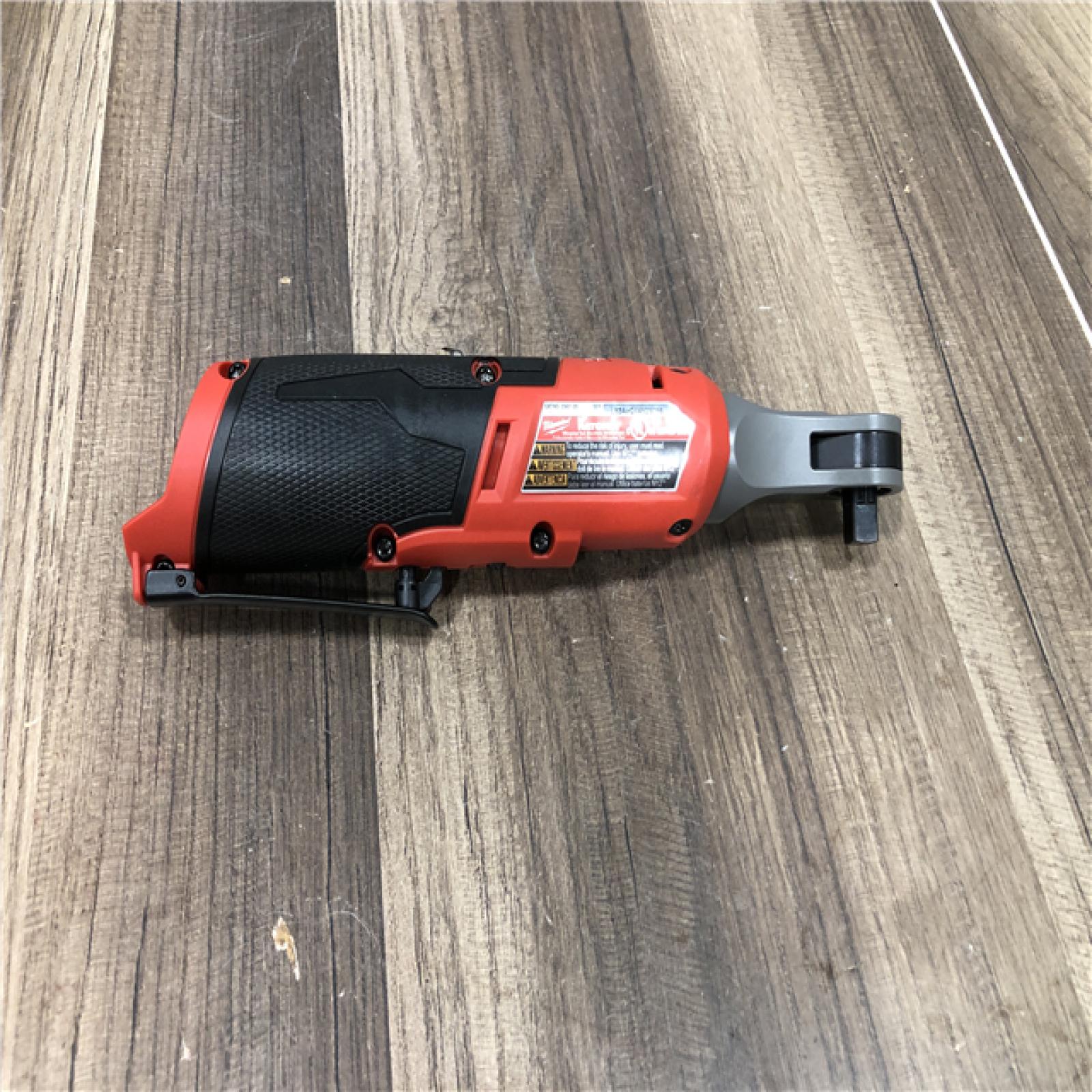 AS-IS Milwaukee FUEL 12V Lithium-Ion Brushless Cordless High Speed 3/8 in. Ratchet Kit