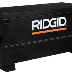 DALLAS LOCATION - AS-IS RIGID 28 in. H x 60 in. W x 24 in. D Universal Storage Chest (BLACK STEEL)