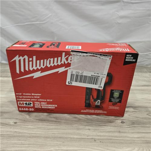 NEW! - Milwaukee M12 Cable Stapler (TOOL ONLY)